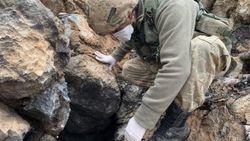 Siirt’te terör örgütü PKK’ya ait 9 sığınak imha edildi