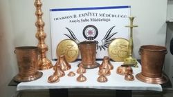 Trabzon'da camilerden tarihi eser çalan şahıs yakalandı