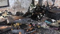 Kahramanmaraş'ta 7 kişilik ailenin evi yandı
