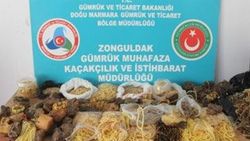500 bin lira değerinde kehribar taşı ele geçirildi