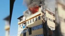 Güngören'de tekstil atölyesinde yangın
