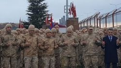Operasyon öncesi Mehmetçik'e destek