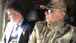 Kıran Operasyonu'na vali ve komutanlardan ziyaret
