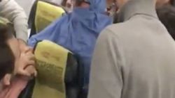 Uçakta bomba olduğunu söyleyen kadın: Şaka yaptım