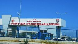 Tarsus cezaevinde yangın