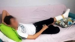 Bebek sandalyesine çarptı diye darbedilen garson konuştu