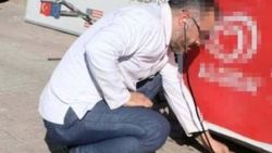 Şanlıurfa'da kaldırımdan çıkan duman araştırılıyor