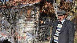 Sinop'ta naylon barakada yaşam mücadelesi