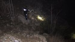 Dere yatağından gelen çığlıklar, ekipleri alarma geçirdi