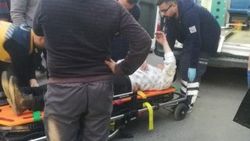 Samsun'da otomobil ile motosiklet çarpıştı