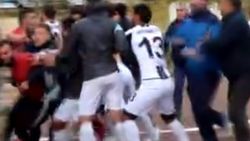 Amatör lig maçında saha karıştı