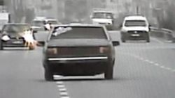 Antalya'da plakasız drift yapan magandaya ceza