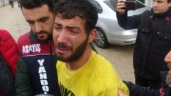Tutuklanan gaspçı cezaevine ağlayarak gitti