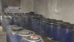 Çorum’da yılbaşı öncesi kaçak içki operasyonu