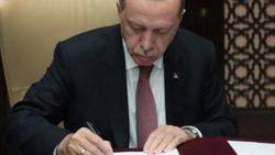 Cumhurbaşkanı Erdoğan'dan atama kararları
