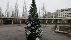 Çernobil'de 33 yıl sonra ilk Noel ağacı