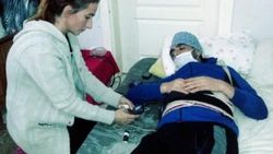 Hatay'da yatalak hastaya borçları yüzünden hapis şoku