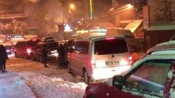 Kar yağışı Ayder Yaylası’nı olumsuz etkiledi