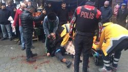 Yaşlı karı kocaya çarptı, ambulans gelene kadar bekledi