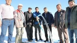 Köyün içme suyu problemi güneş enerjisiyle çözüldü
