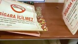 'Sigara içilmez' tabelasının arkasından tombala çıktı