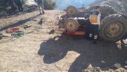 Kullandığı traktörün altında kalan çocuk öldü