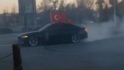 Drift yapan sürücüye 6 bin TL para cezası kesildi