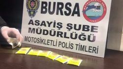 Uyuşturucuyu poşet çay paketine sakladı