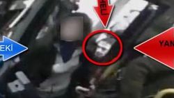 Durak faresi kameralara yakalandı
