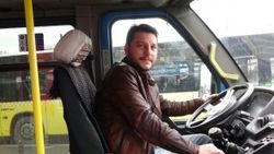 Minibüs şoföründen örnek davranış