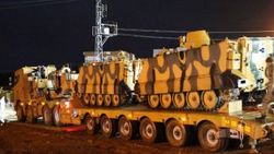 Suriye sınırında askeri hareketlilik