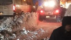 Zigana Dağı geçidinde çığ düştü