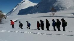 Hakkari'de öğrenciler kar nedeniyle mahsur kaldı