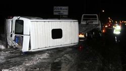 Kayseri'de işçi servisleri çarpıştı: 17 yaralı