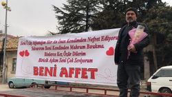 Uzaklaştırma kararını af dilemek için çiğnedi