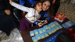Şehit kızına doğum günü sürprizi