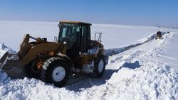 Ağrı'da 30 bin kilometre karlı yol ulaşıma açıldı