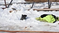 Malatya'da devrilen iskeleden düşen 2 işçi yaralandı