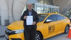 Kırşehir'de, kaçak göçmen taşıyan taksi şoförüne ceza