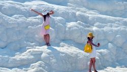 Pamukkale'ye giriş ücretine 20 lira zam geldi