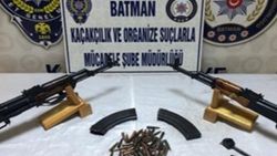 Batman'da silah operasyonu: 5 gözaltı