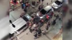 Pendik'te bir grup, yol kapatıp havaya ateş açtı