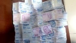 Abdest alırken parası çalındı