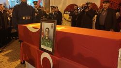Batman şehidini uğurladı