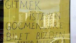Sivas'taki esnaftan göçmenler için askıda bilet kampanyası