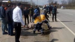 Düzce'de otomobilin çarptığı kişi hayatını kaybetti