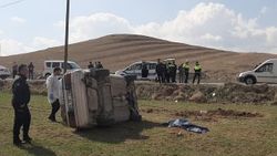 Çorum'da otomobil kazasında 1 kişi öldü, 1 kişi yaralandı