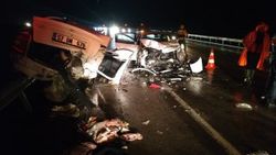 Sinop'ta trafik kazası: 4 ölü 6 yaralı