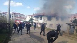 Düzce'de doğalgaz patlamasında bir kişi öldü