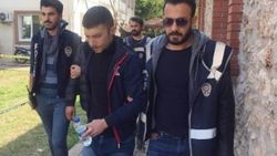 Antalya'da akü hırsızı sevgililer yakalandı